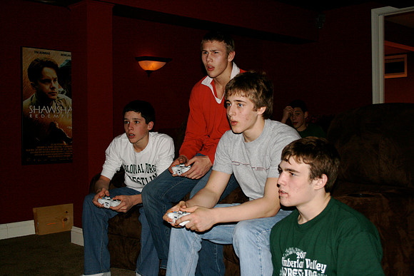 Brett, Oscar, Nick & James