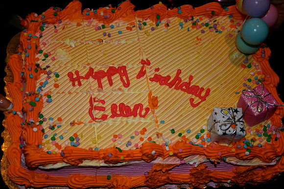 Ellen the birthday girl