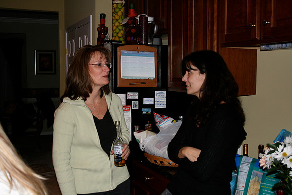 Shari and Cheryl